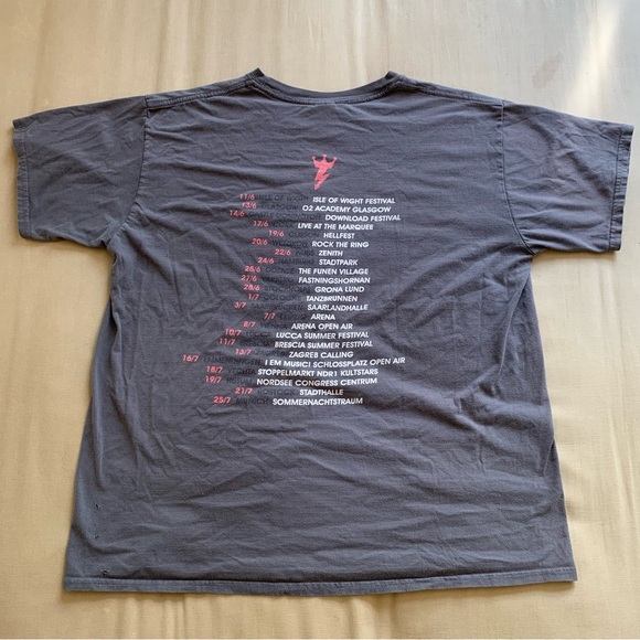 Billy Idol Kings & Queens of the Underground 2015 European/UK Tour T-Shirt XL - Picture 13 of 15